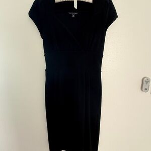 Banana Republic Classic Black Midi Dress